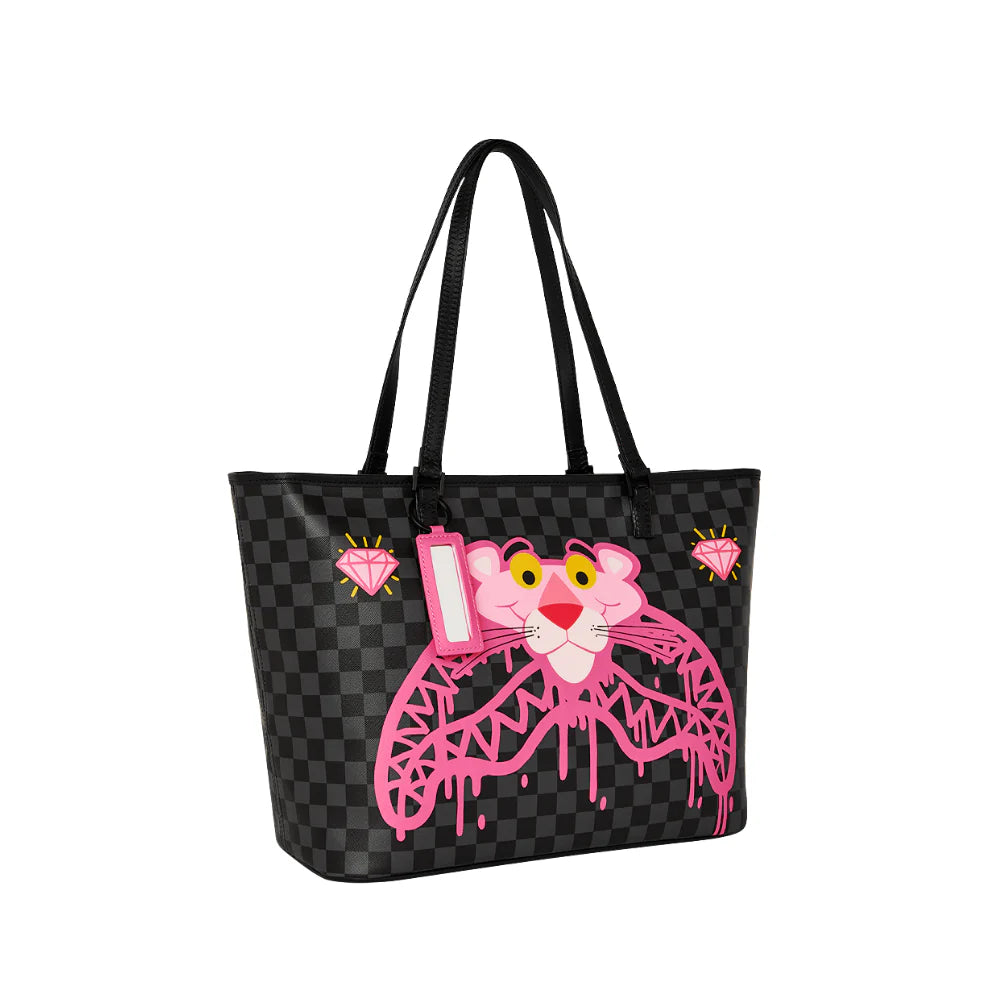 Tote bag PINK PANTHER DRIPPY DIAMONDS