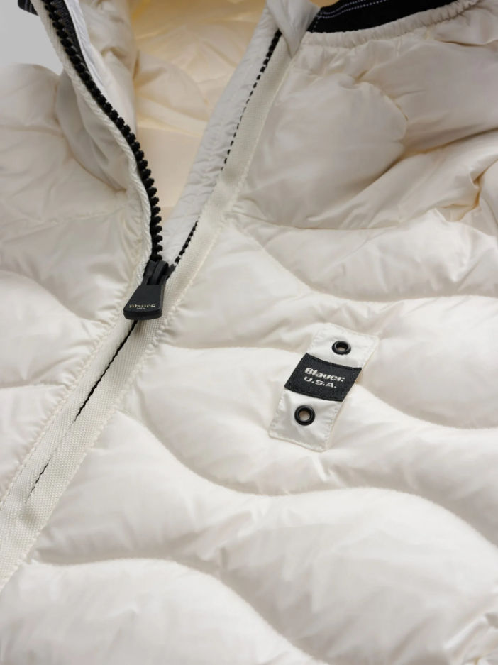 Piumino ad onde Camelia