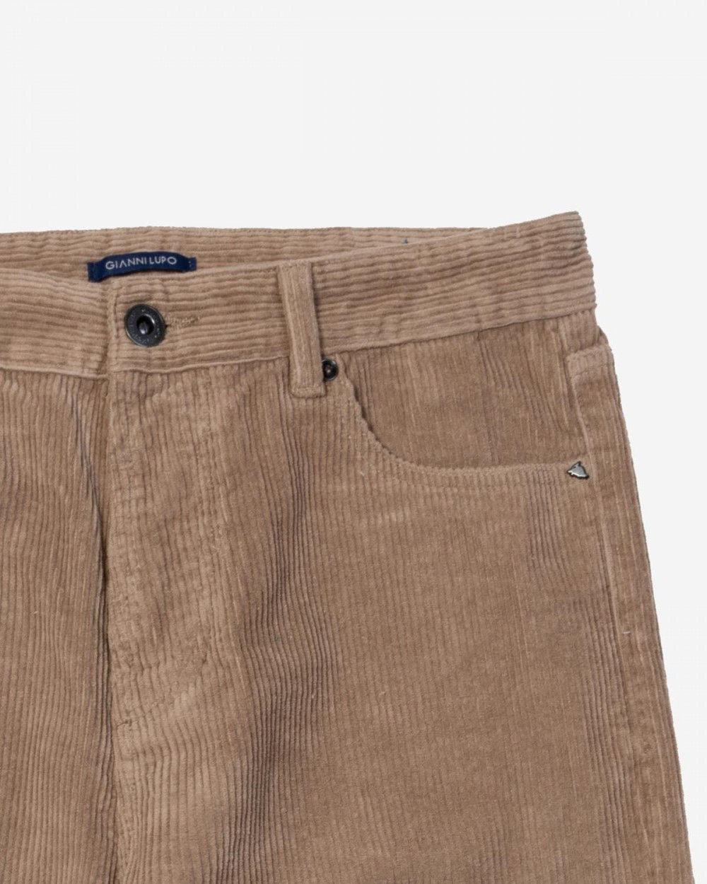 COOPER pantaloni carrot fit in corda