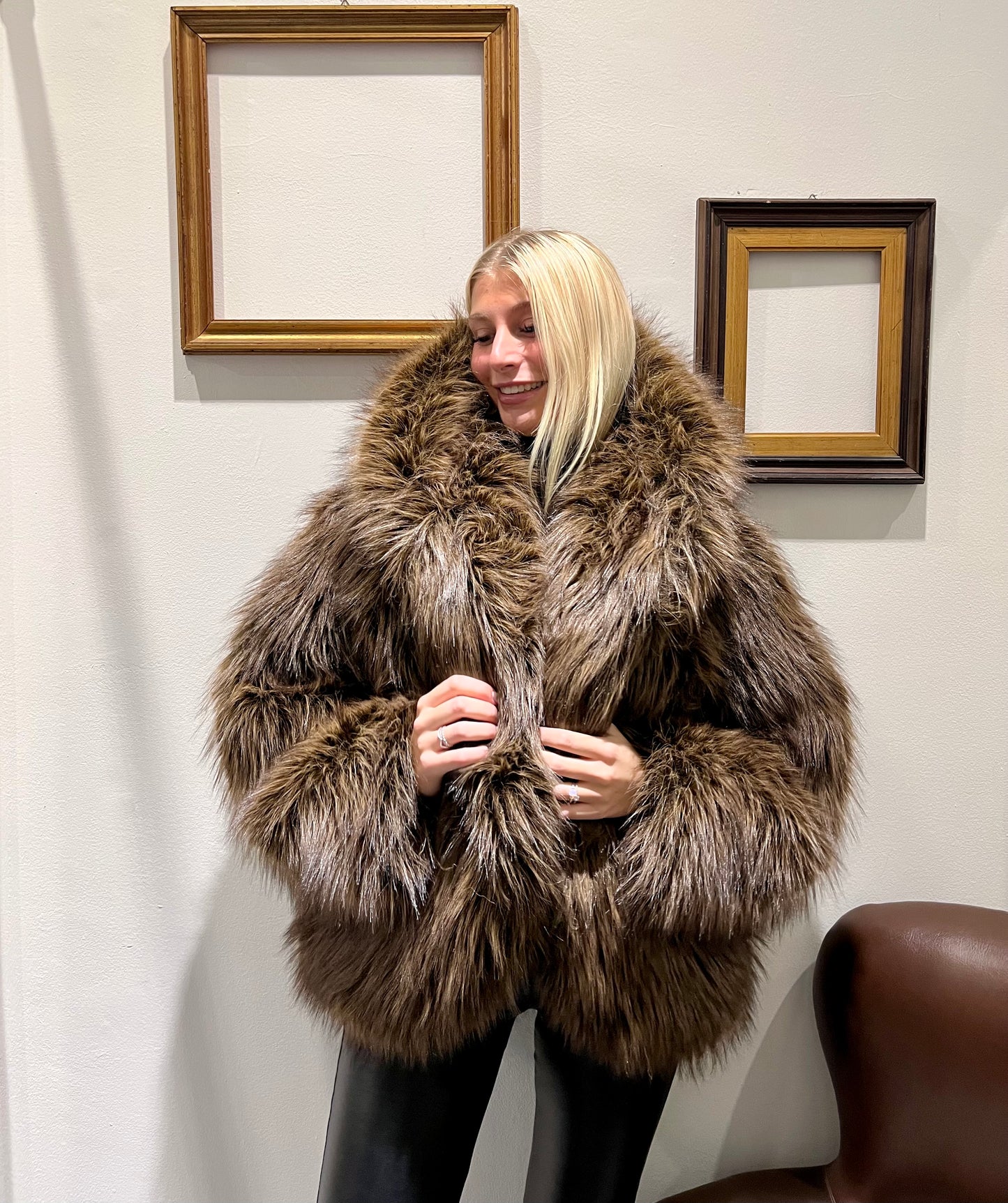 Giacca ecofour pelo lungo Antille