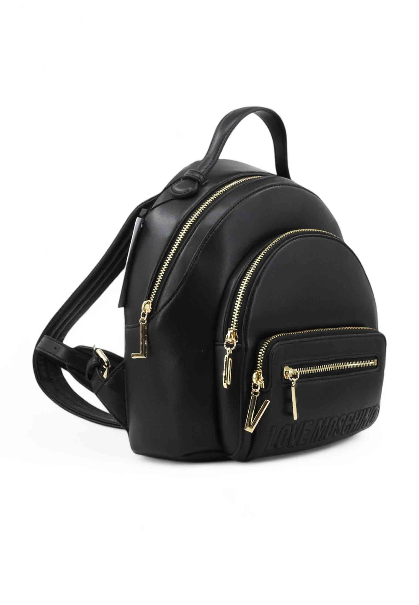 Zaino tondo con tasca zipline