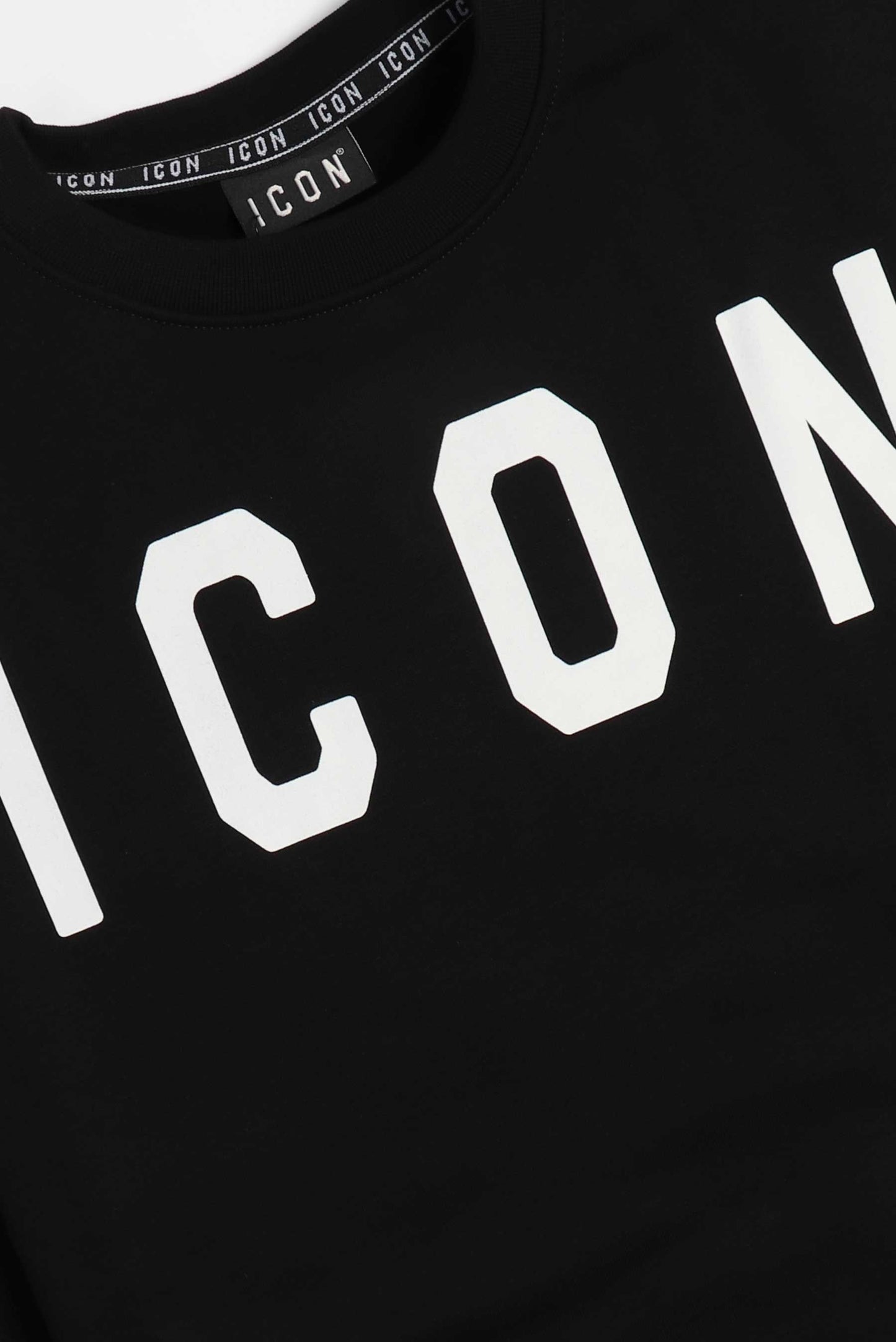 Felpa girocollo con stampa logo