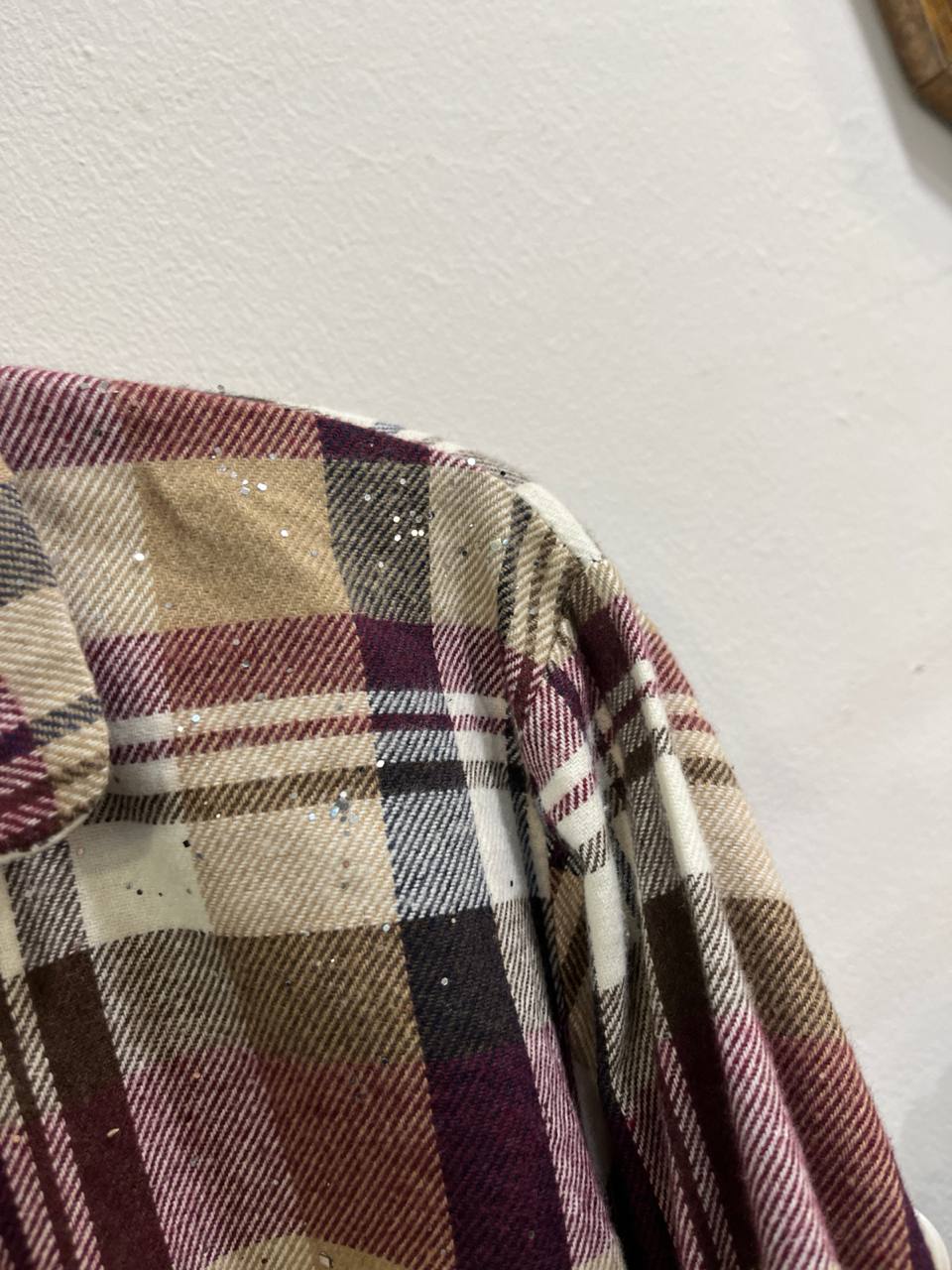 Camicia casual in flanella a quadri Irena