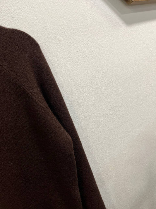 Maglione a collo alto con maniche a costine e bottoni Auria