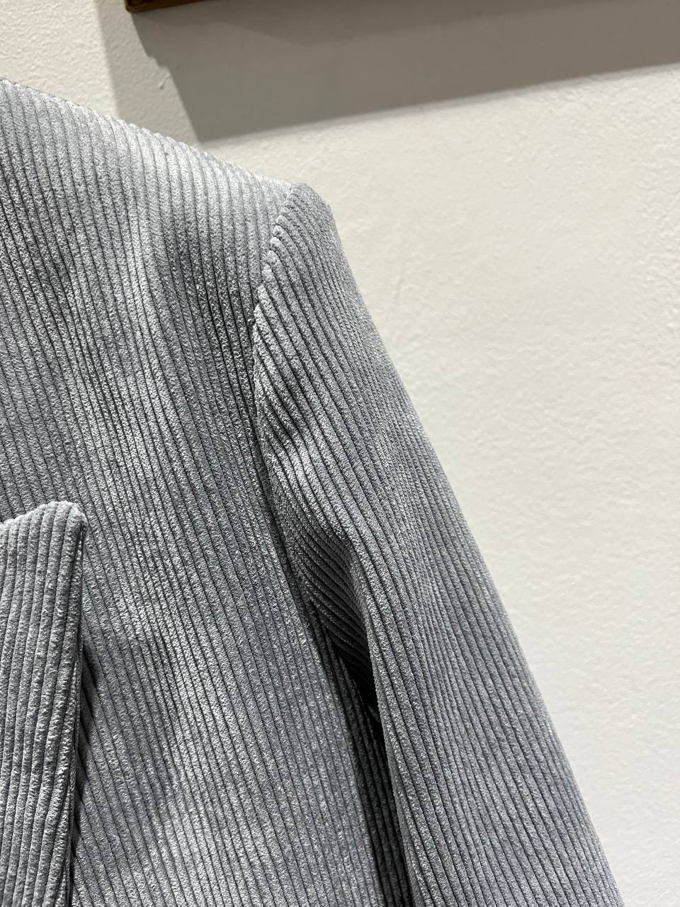 Blazer doppiopetto in velluto a coste Adelma