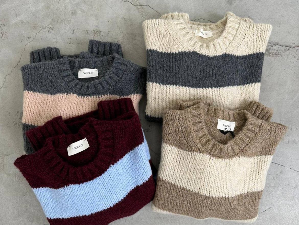 Pull in maglia a costine Jelena