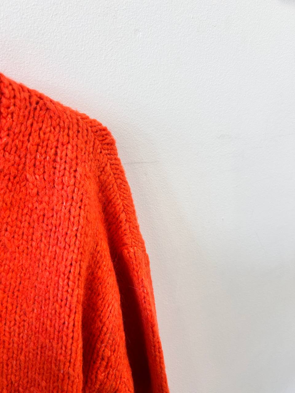 Maglione over con scollo a V Melina