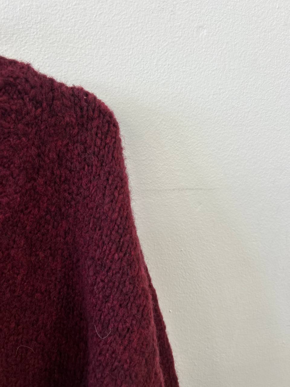 Maglione over con scollo a V Melina