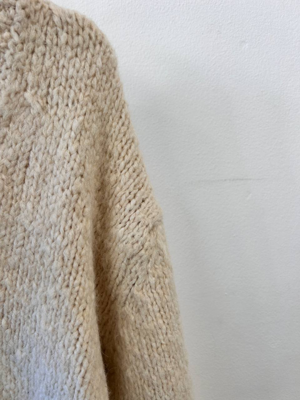 Maglione over con scollo a V Melina