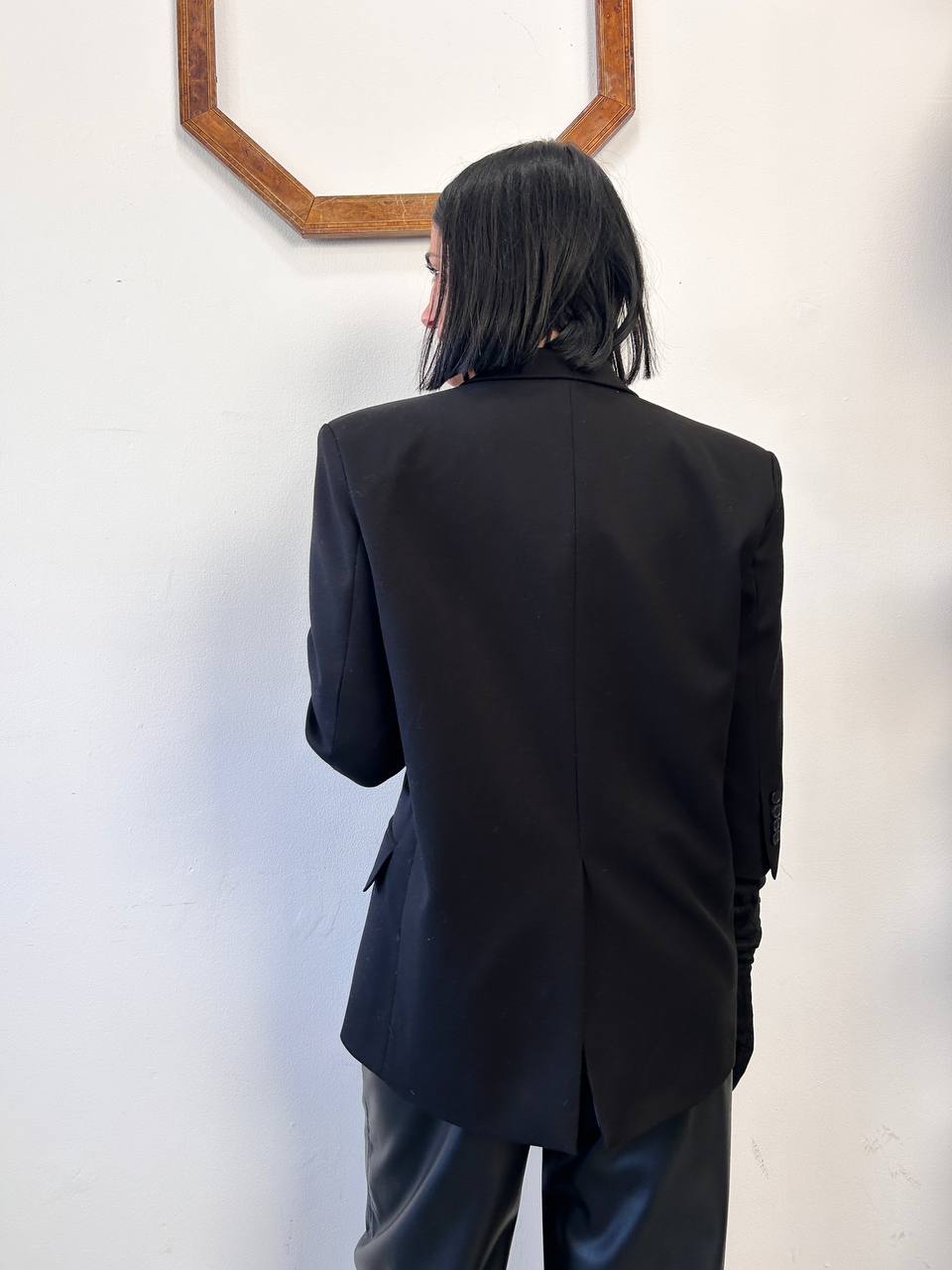 Giacca doppio petto con guanti Adelia