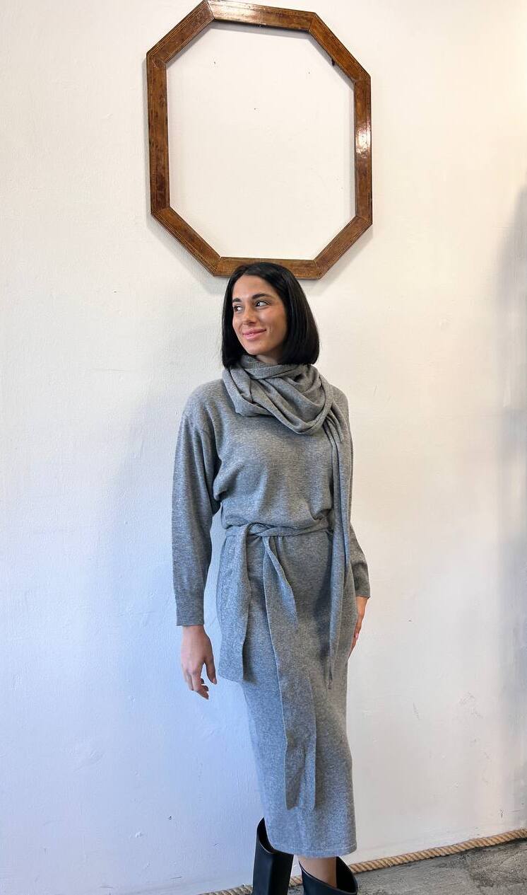 Twinset abito e sciarpa Amina