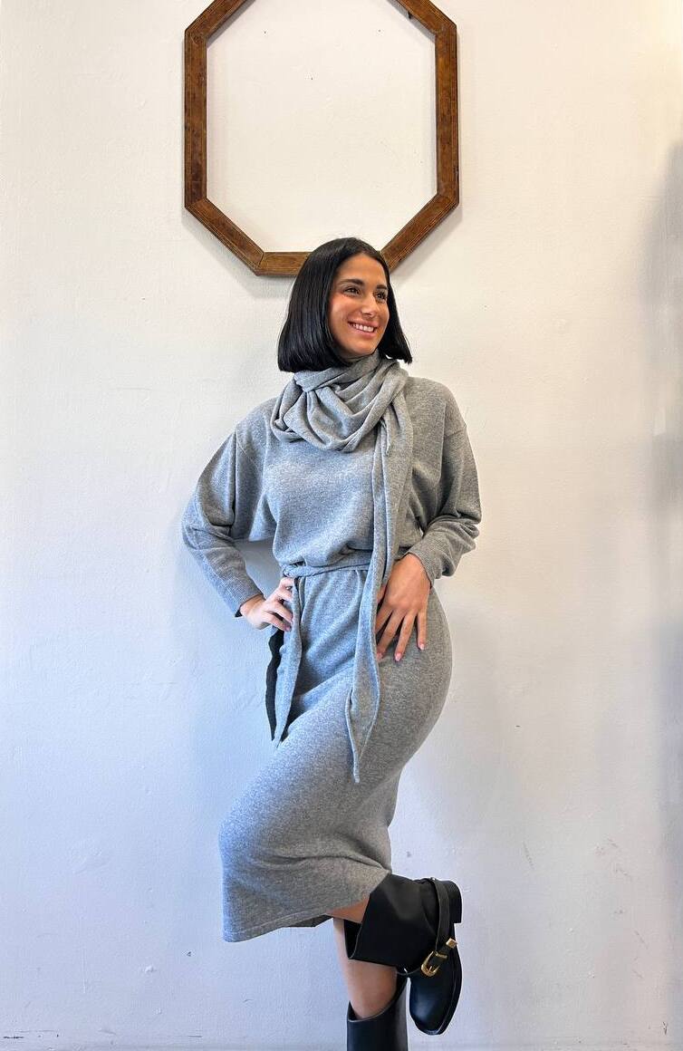 Twinset abito e sciarpa Amina