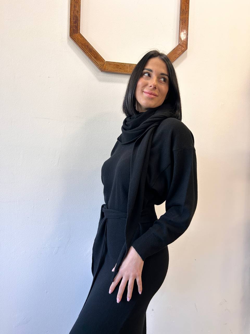 Twinset abito e sciarpa Amina