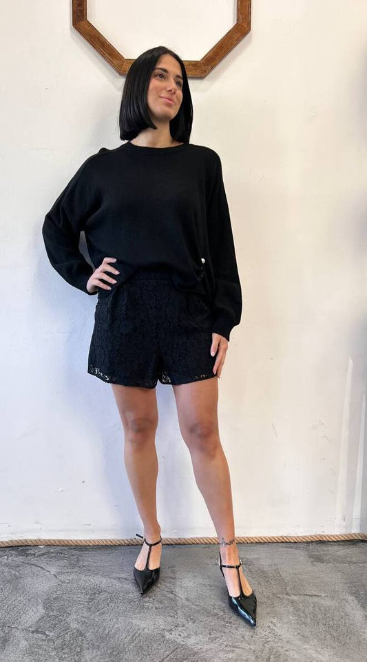 Pantaloncini in pizzo Solena