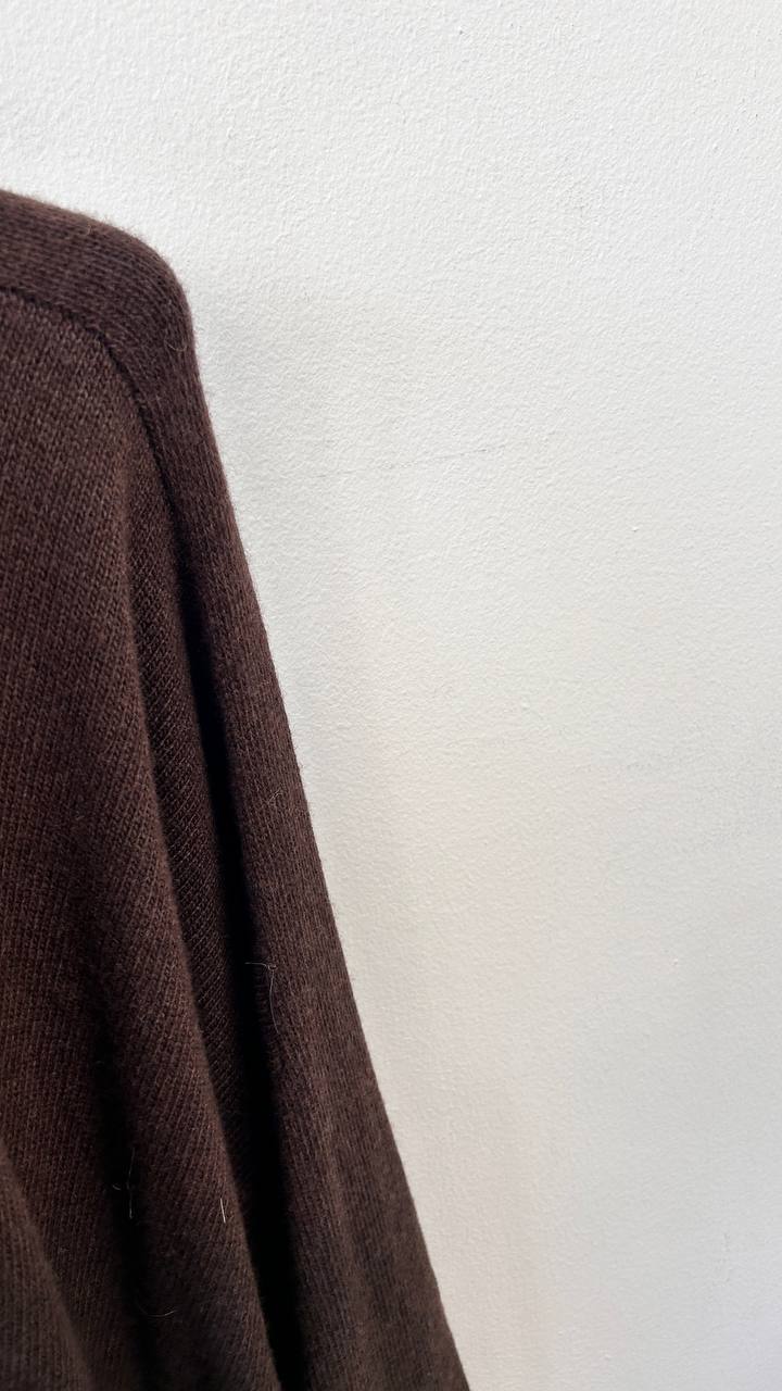 Pull girocollo spilla perla Ameline