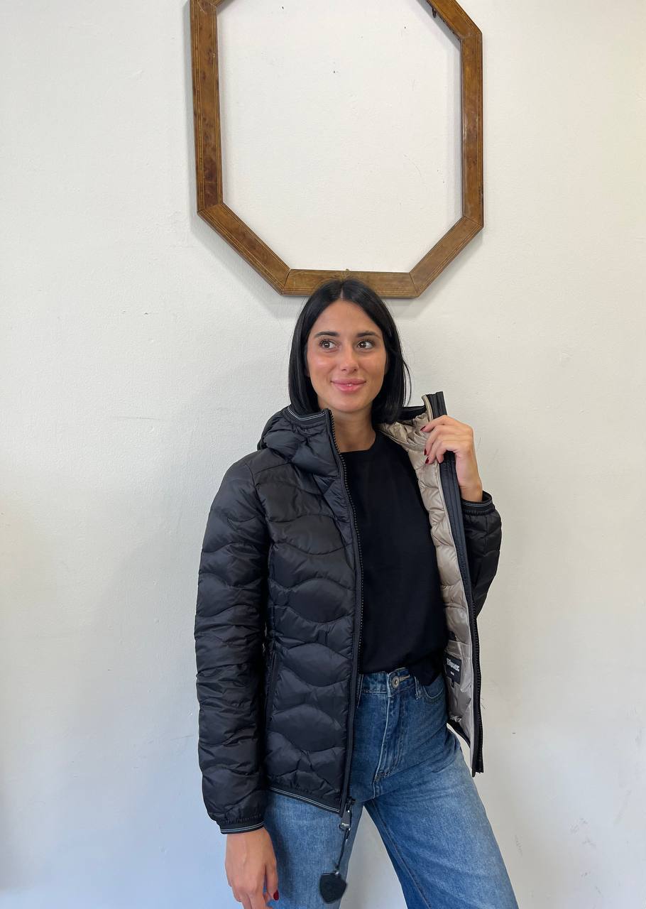 Piumino ad onde Camelia