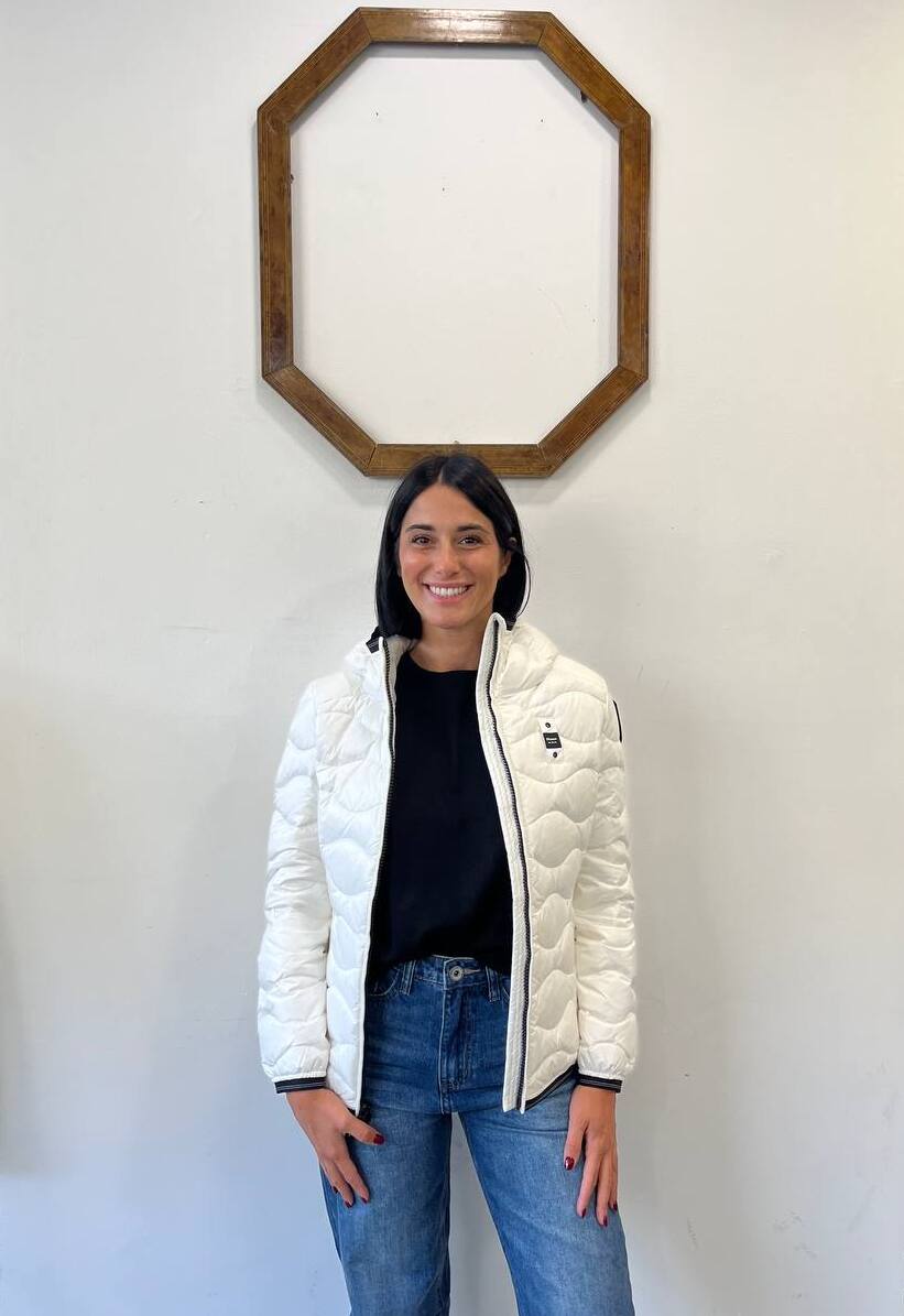 Piumino ad onde Camelia