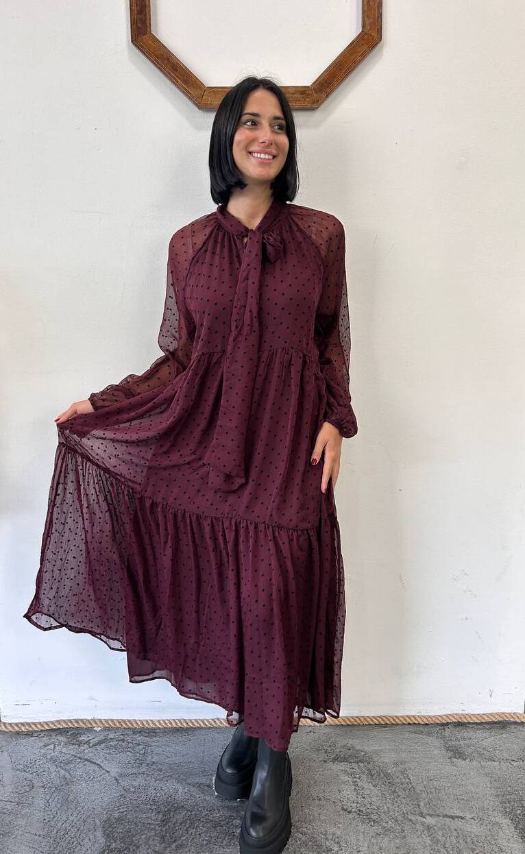 Abito micro pois Fiordaliso