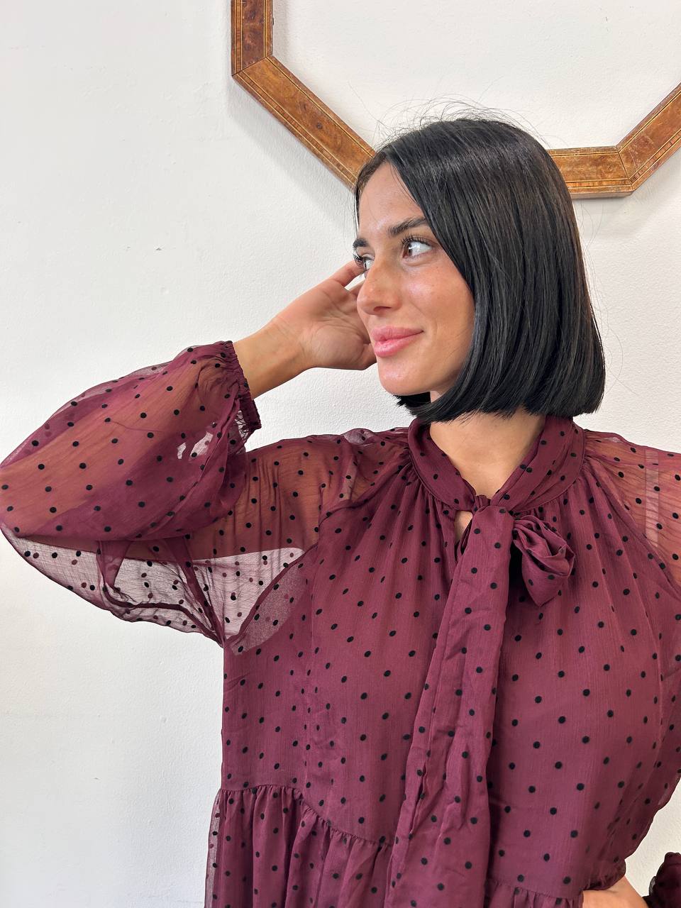 Abito micro pois Fiordaliso