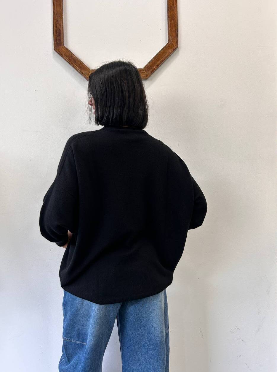 Maglia maxi misto cashmere Loto