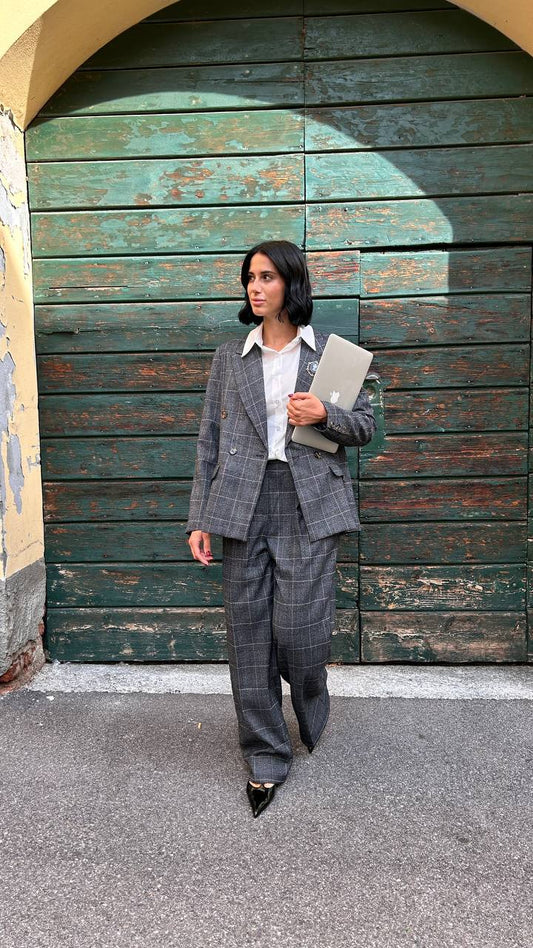 Pantaloni pence dv check Erica