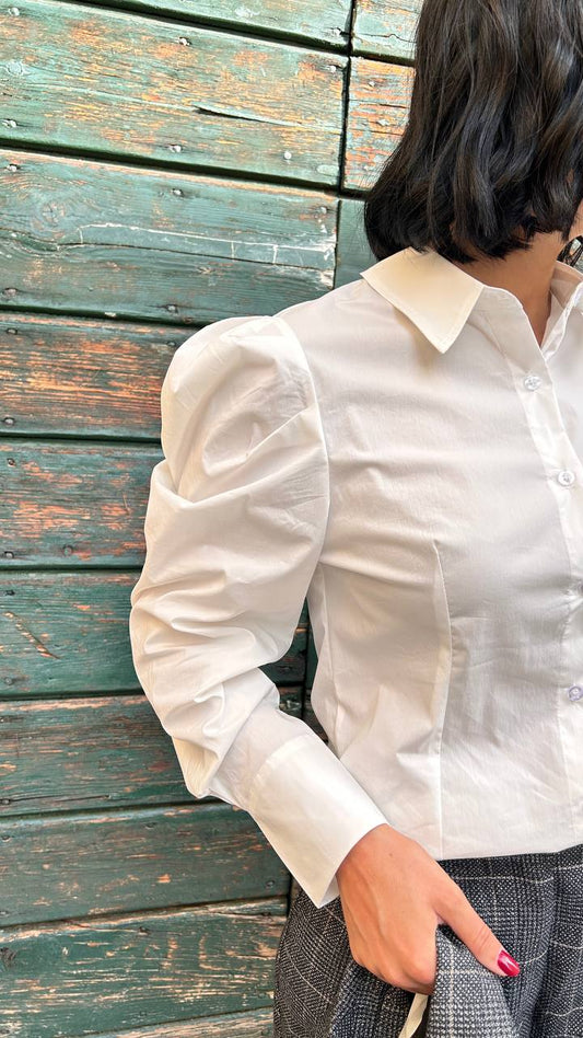 Camicia popeline Salvia