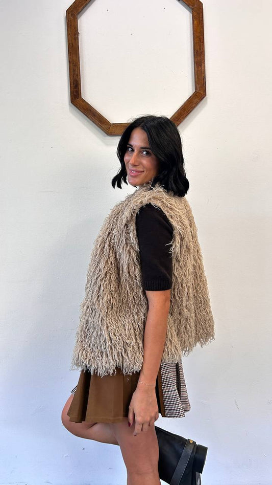 Gilet ecomongolia Orelia