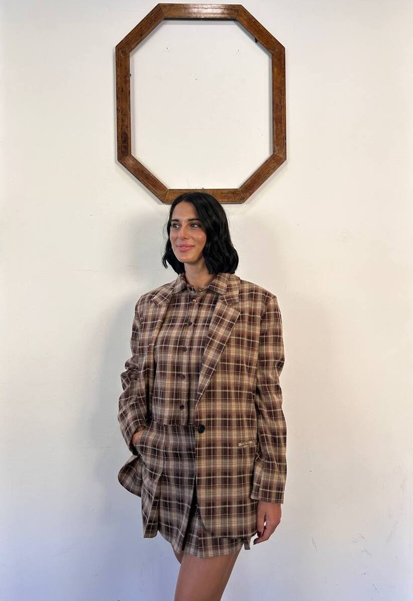 Giacca scozzese Viora