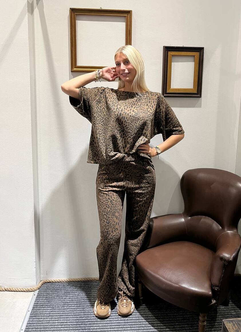 Pantaloni maculati Azelina