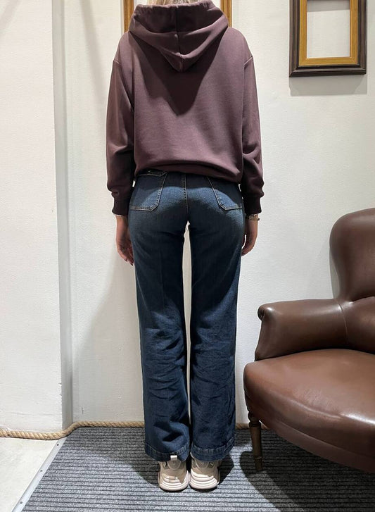 Jeans con taschine davanti Mare