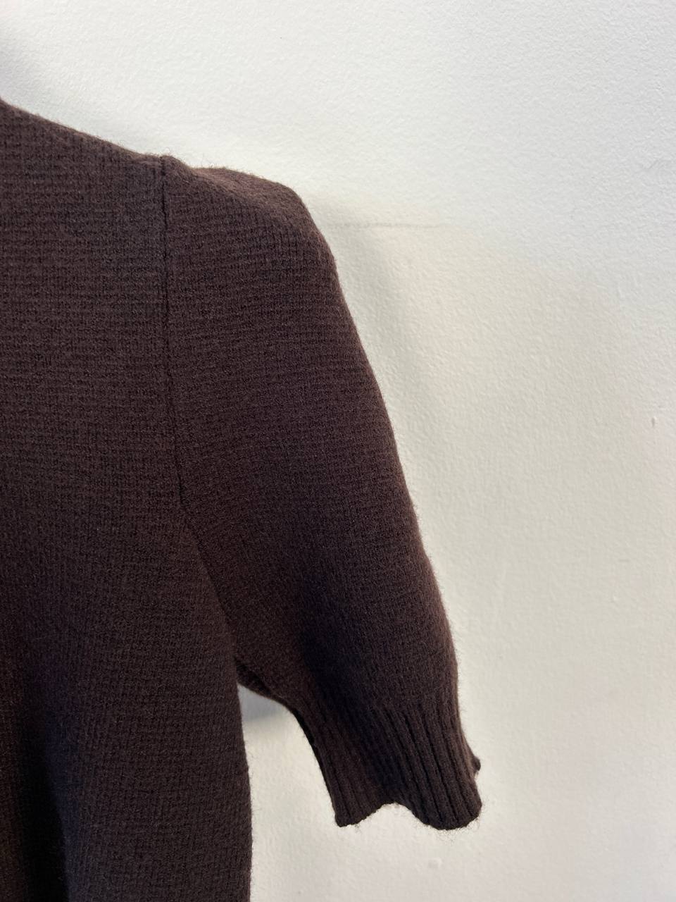 Maglia girocollo manica sbuffo Garden