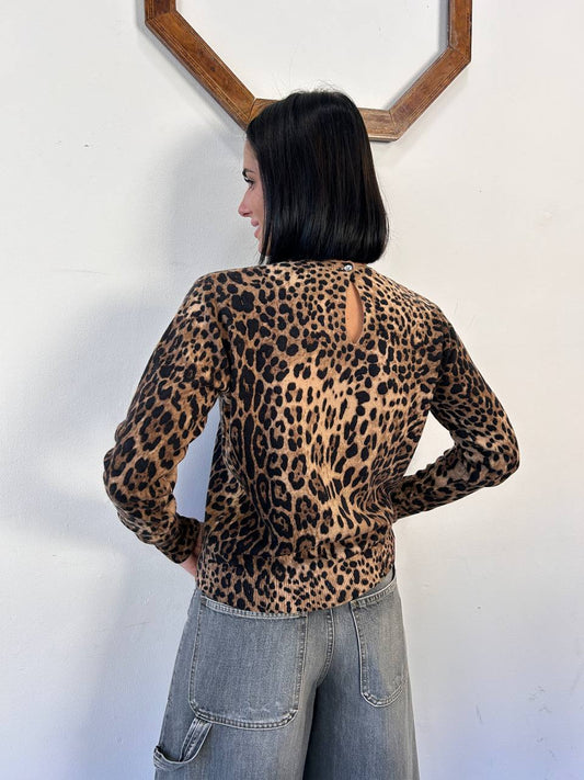 Pull maculato in lana Jorelle