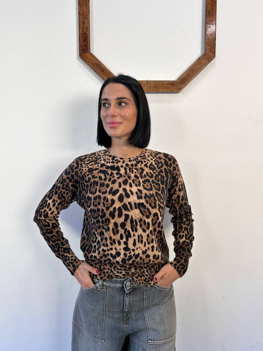 Pull maculato in lana Jorelle