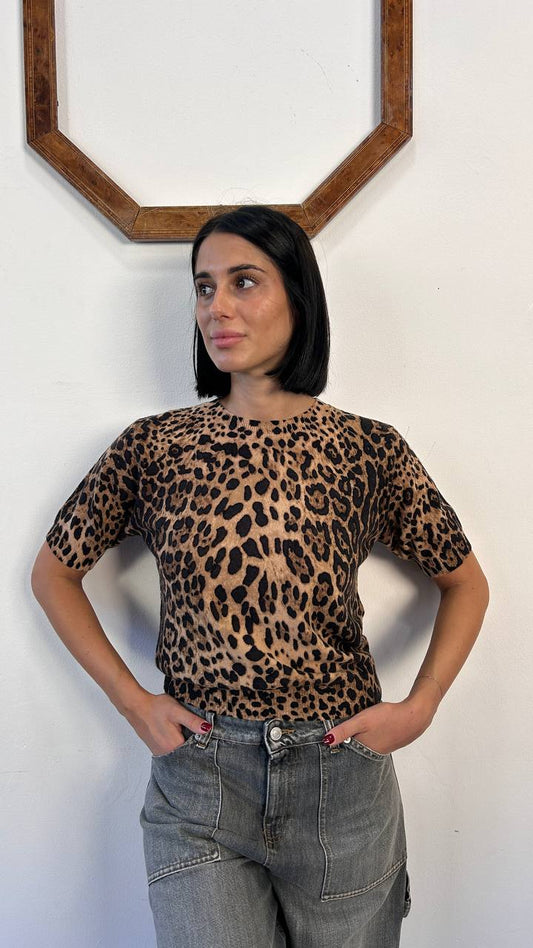 Pull mezza manica in lana Jorelle