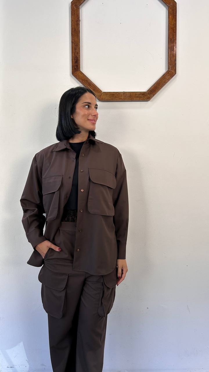 Camicia con tasche Rosaviva