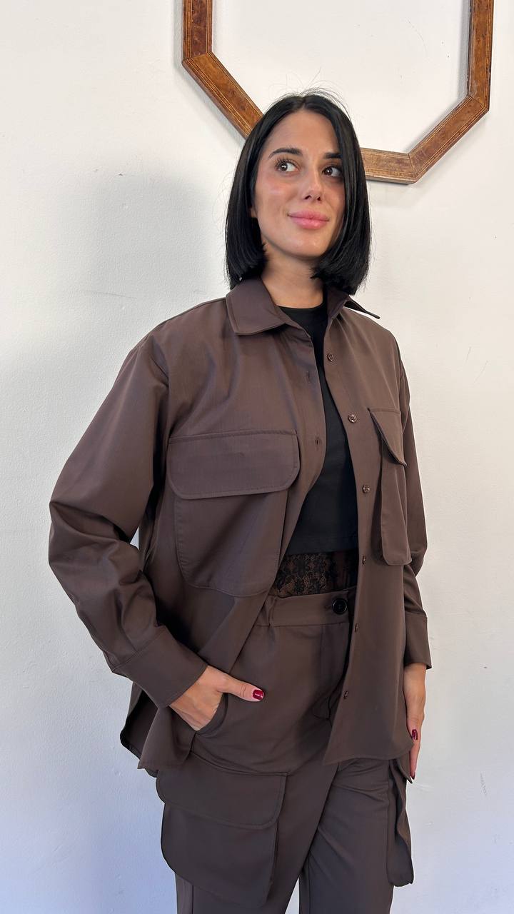 Camicia con tasche Rosaviva