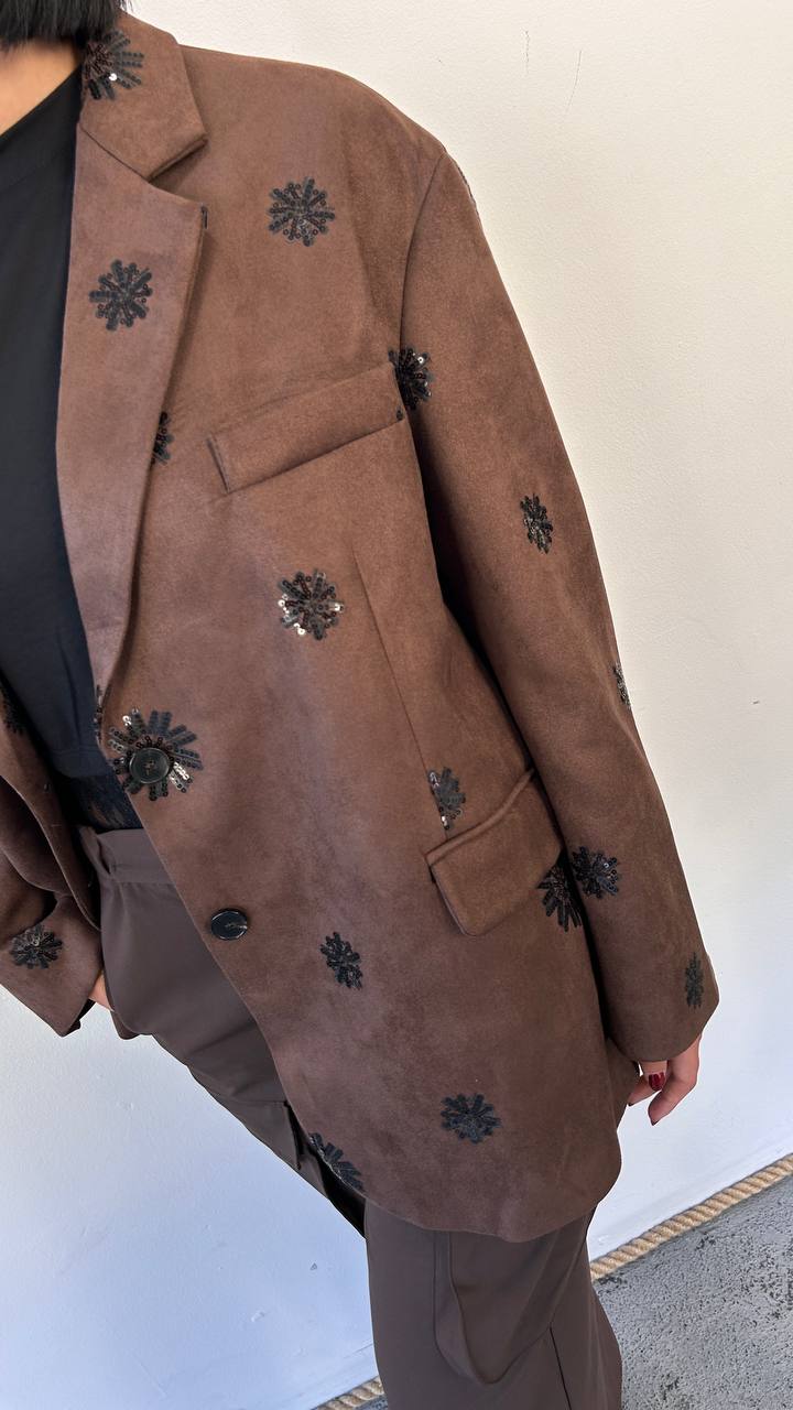 Giacca doppiopetto Petaluna