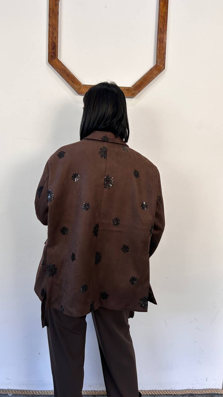 Giacca doppiopetto Petaluna