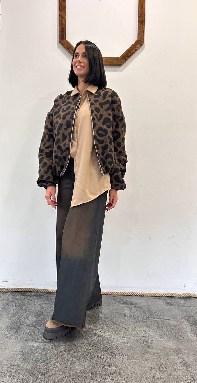 Jeans a gamba larga Agapanto