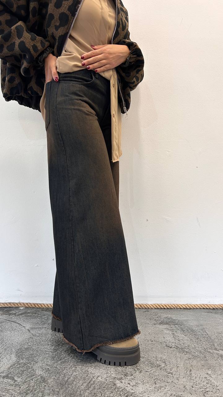 Jeans a gamba larga Agapanto