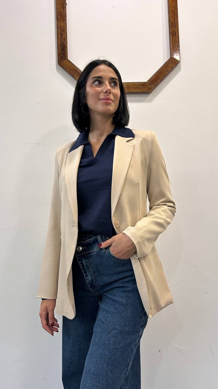 Giacca un bottone Gina