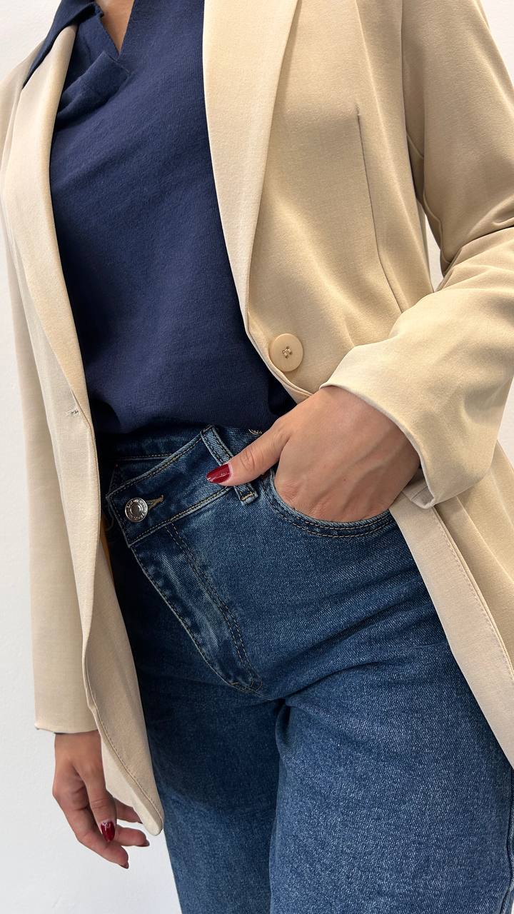 Giacca un bottone Gina