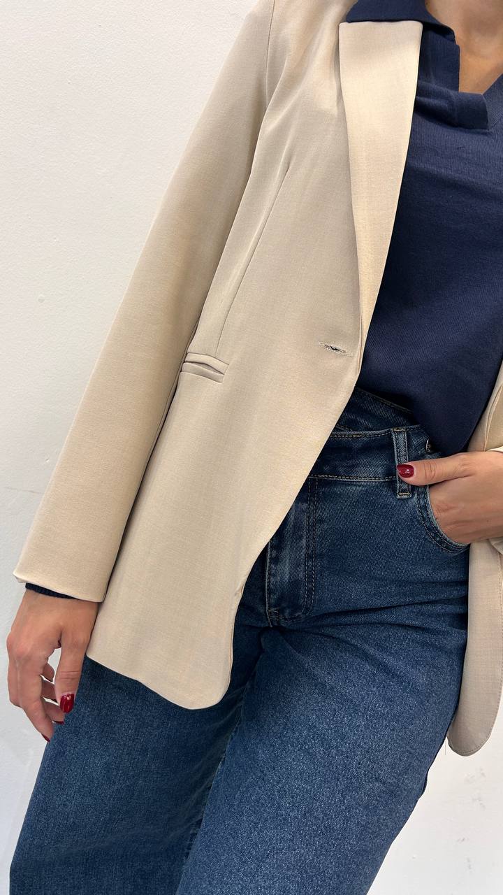 Giacca un bottone Gina