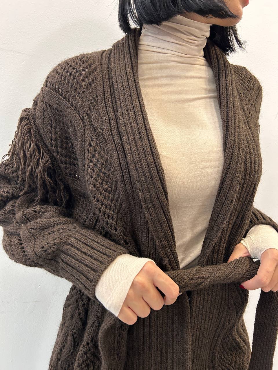 Cardigan frange Verdalia