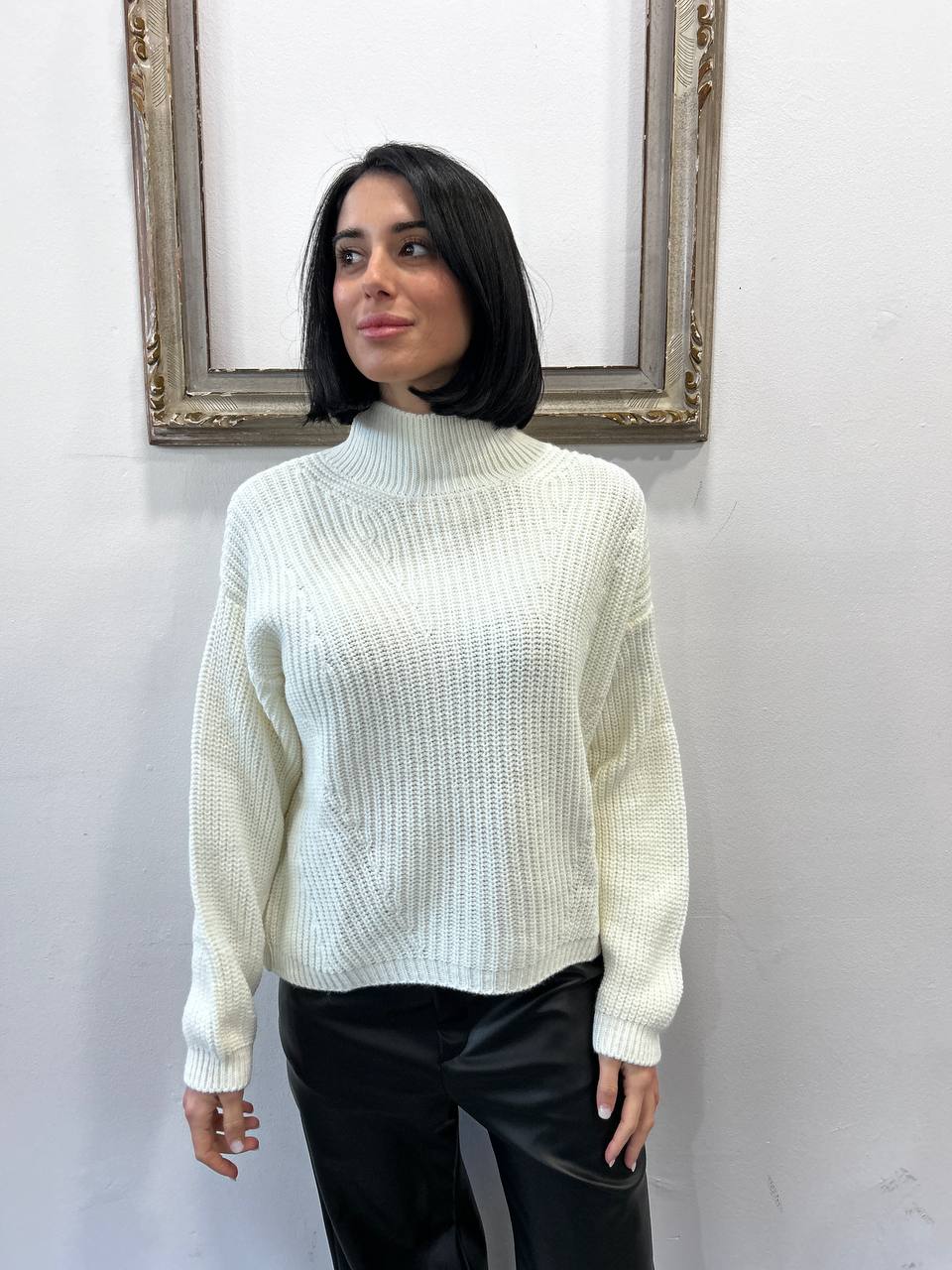 Maglione con colletto Lavinia