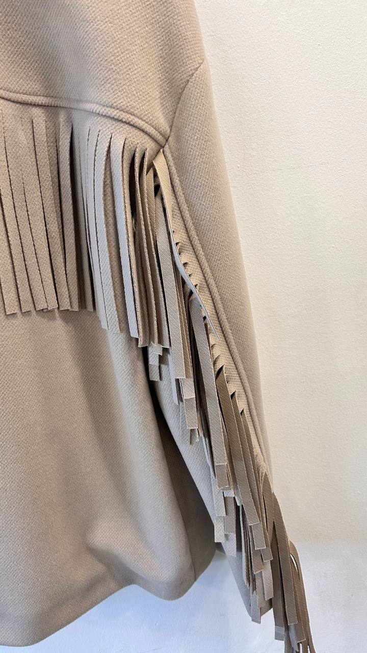 Cappottino con frange Novella