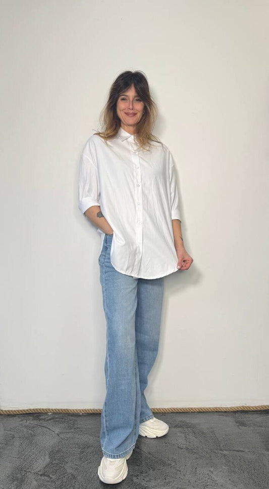 Camicia over in cotone Sia