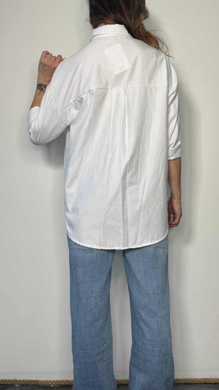 Camicia over in cotone Sia