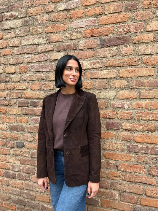 Giacca in crosta due bottoni Avenia