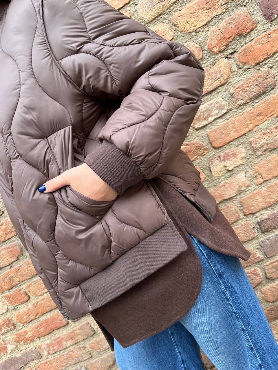 Piumino trapuntato Solira